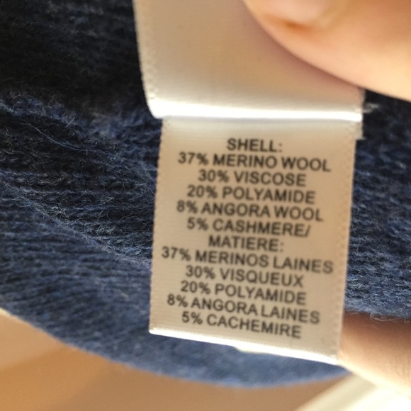 Vera Wang Lavender Slate Blue Ribbed Cardigan S/P - Picture 8 of 8